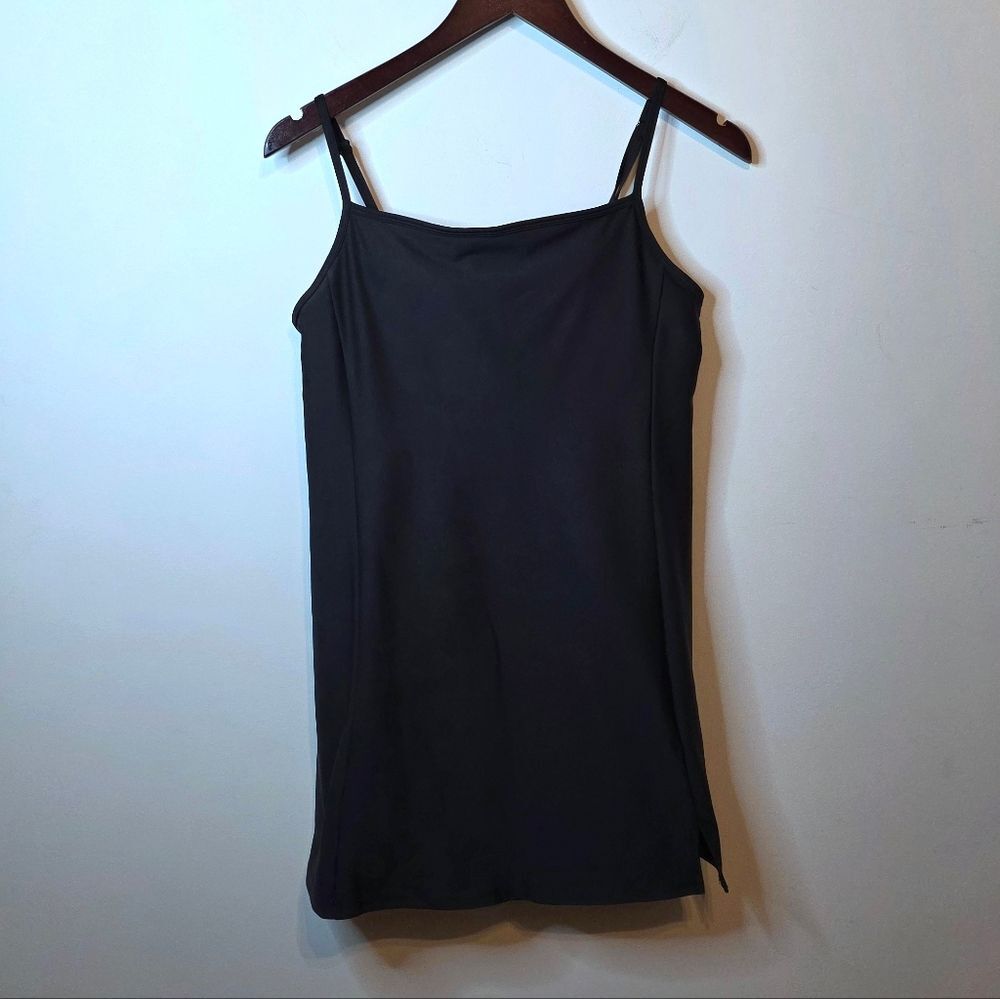 Old Navy Active Powersoft Go-Dry Black Skort Dress Size Large Petite